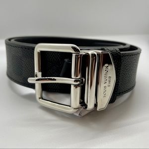 Louis Vuitton Damier Graphite Sydney Belt